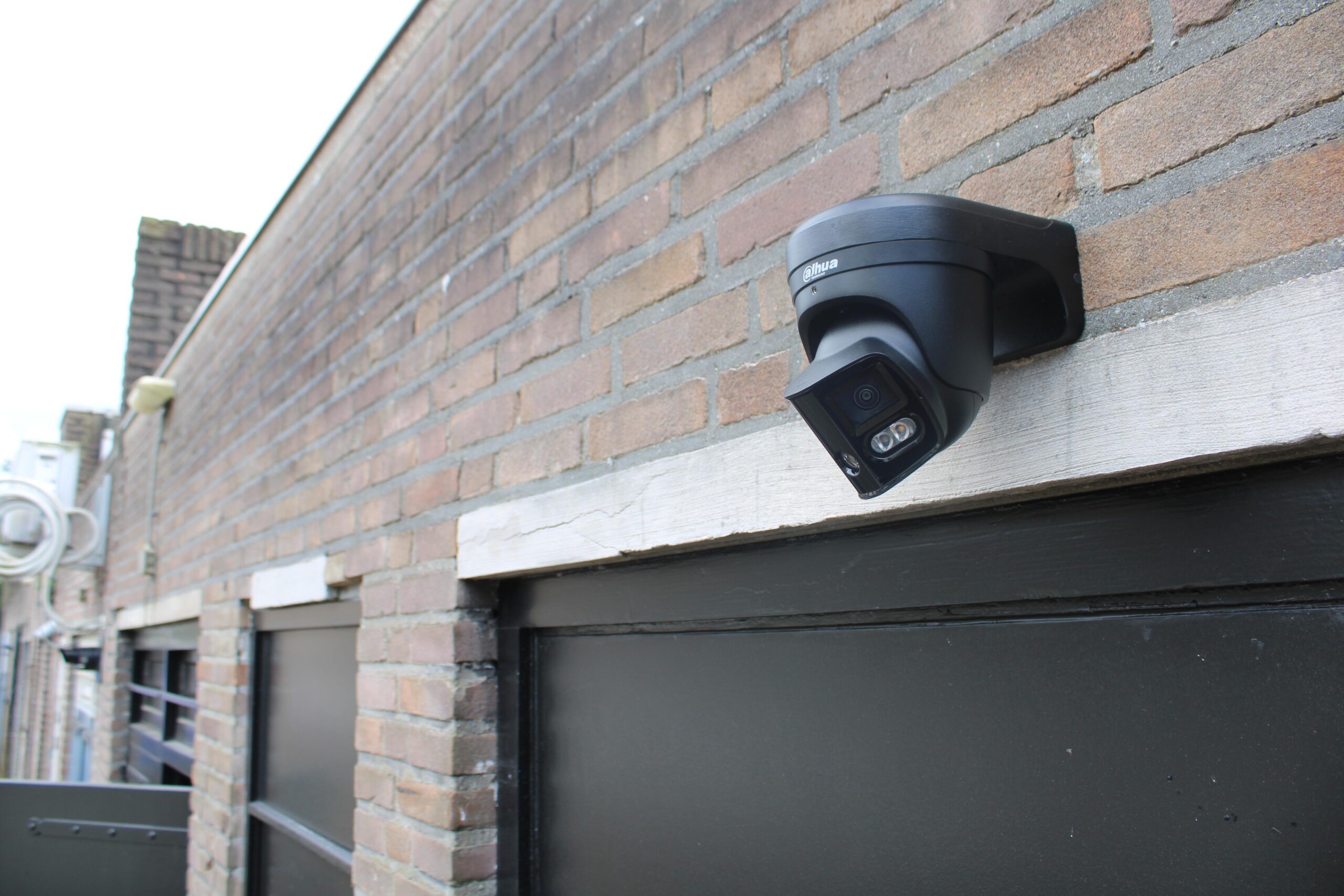 180 Graden panorama camera in het zwart